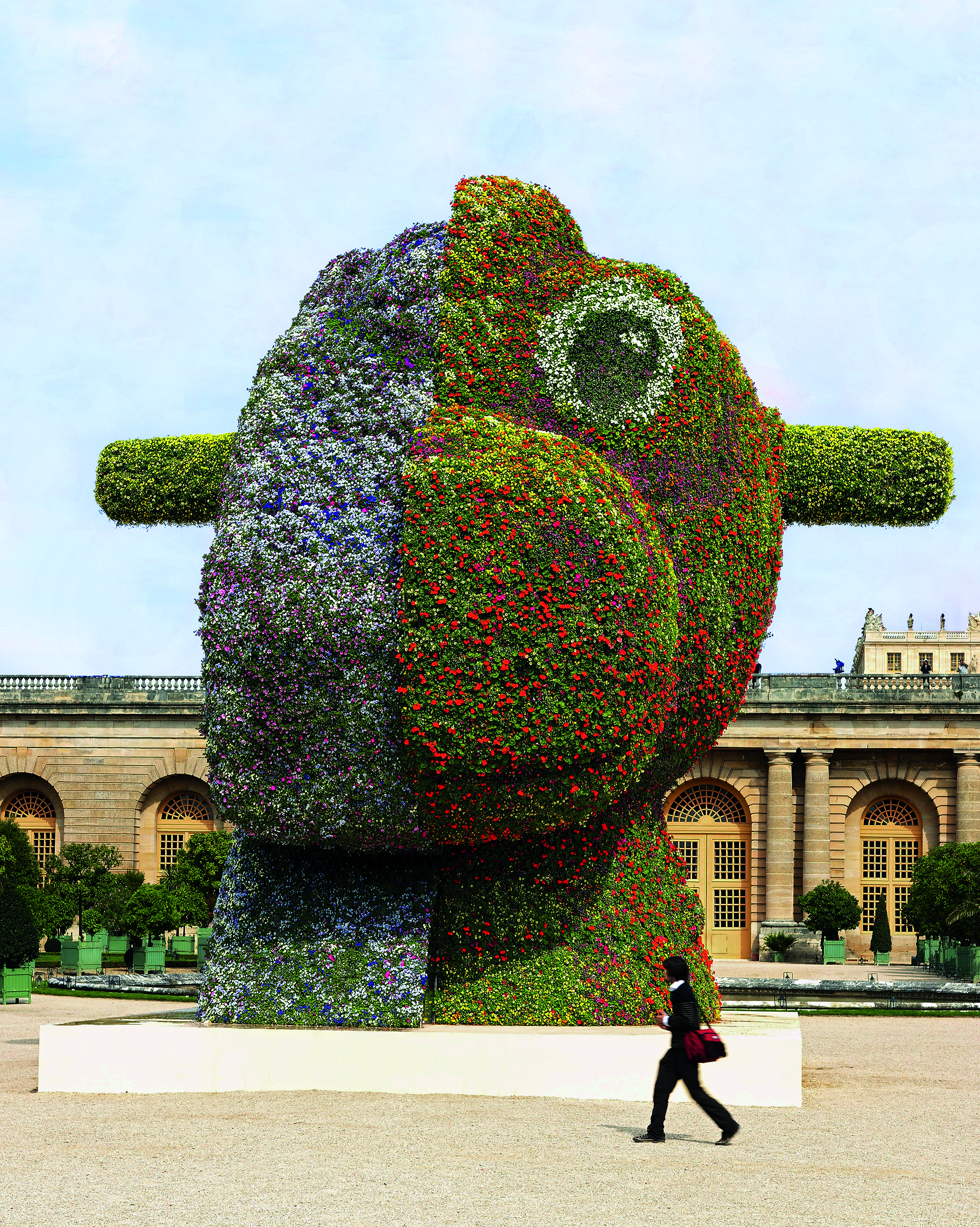 彫刻・オブジェ Jeff Koons Split Rocker  Globe, 2000 Jeff Koons sculpture 'Split-Rocker' anchors new LACMA